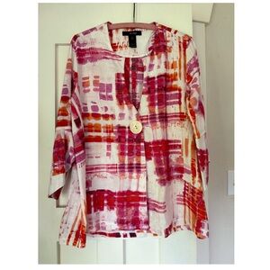 Colorful Abstract Women's Top